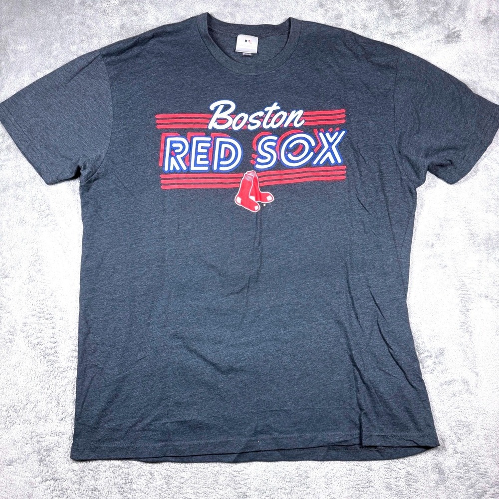 Boston Red Sox Baseball Men's XXL T-Shirt Graphic Tee‎ MLB